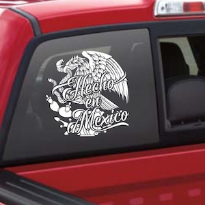 Hecho en Mexico / eagle Mexican decal / gift for dad / sticker truck