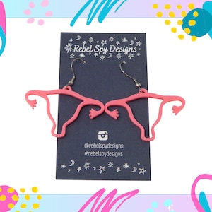 Uterus Earrings *Multiple Colors*