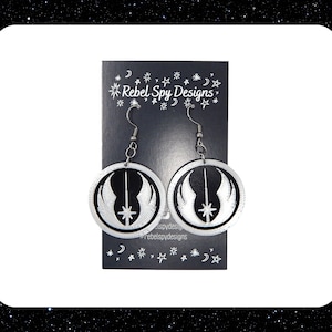 Jedi Earrings *Multiple Colors*