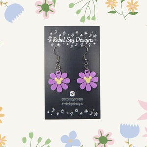 Spring Mickey Flower Earrings *Multiple Colors*