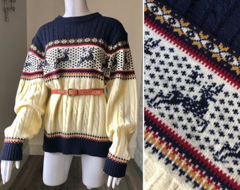 Retro Guam Design Slouchy Sweater Christmas Gift