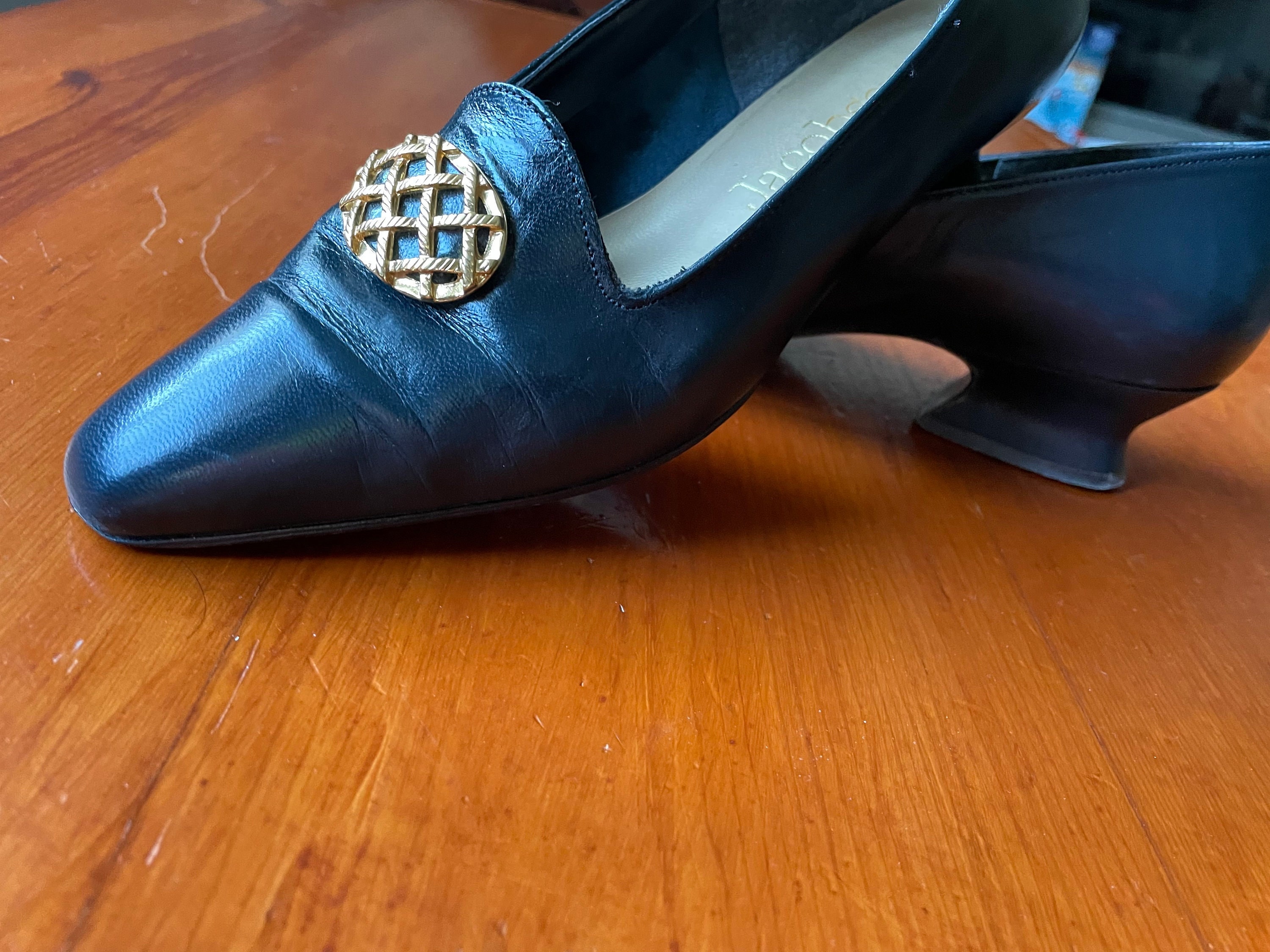 Chesa Vintage Block Heel Sandals