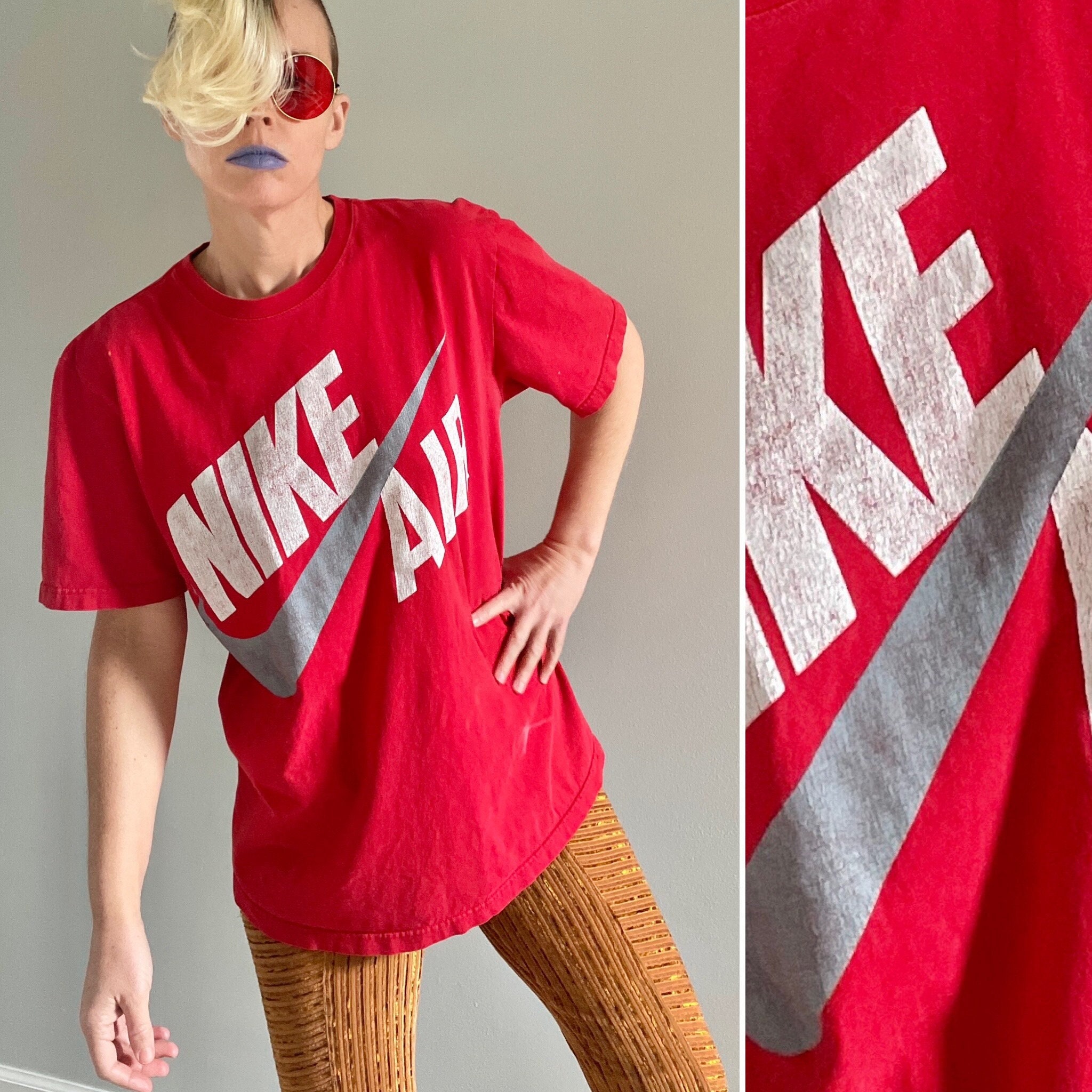 Vintage Nike Boston Red Sox Tee Shirt Late 90s Size 2XL Made in USA