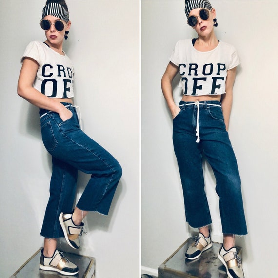crop straight leg Wranglers| Straight Leg Crop Dar