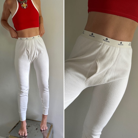 Vintage thermal long johns underwear | mens cotton