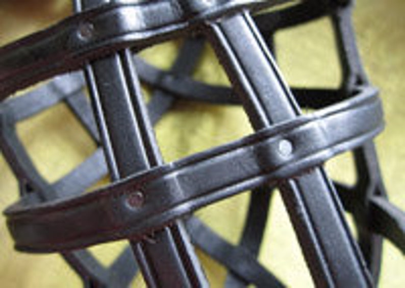 Cane Corso Natural Leather Bespoke Muzzle image 3