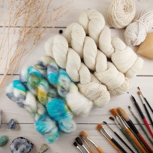RÉMY Set, Merino und Super Kid Mohair, 450g
