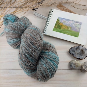 Handspun #2 - BFL, merino and alpaca blend