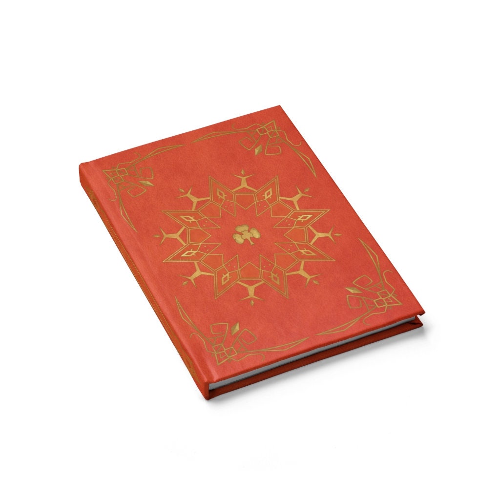 Black Clover Leopold Vermillion Grimoire Journal Blank Etsy Black Clover Leopold Vermillion Grimoire Journal Blank Etsy