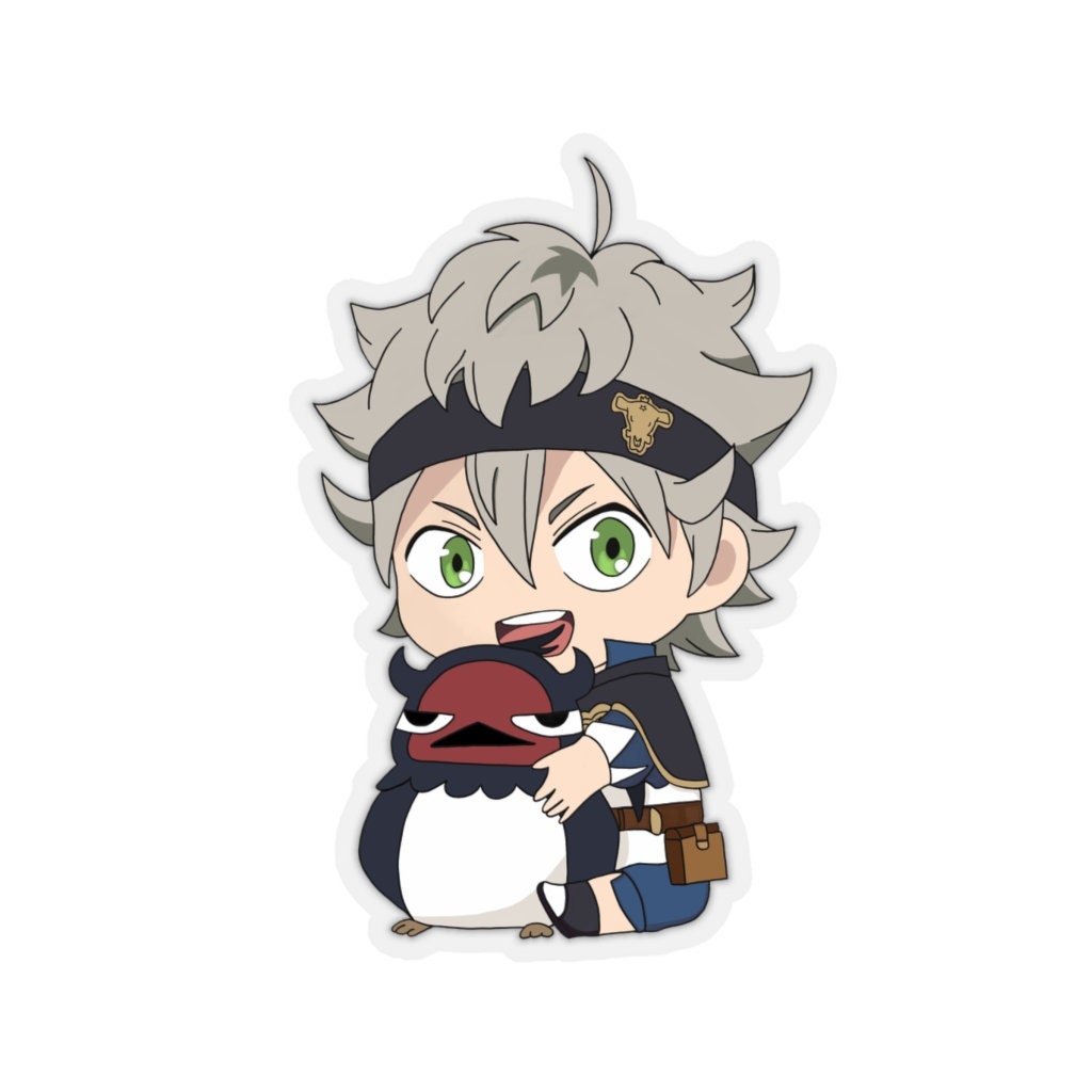 photo Black Clover Free Shipping Code black clover chibi asta nero kiss cut...