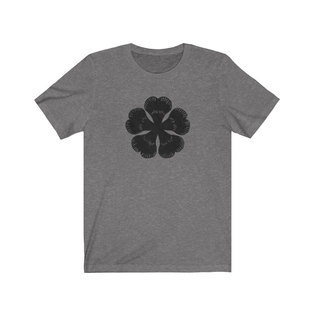 Asta Five Leaf Clover Tshirt Unisex Short Sleeve Tee Shirt - Etsy
