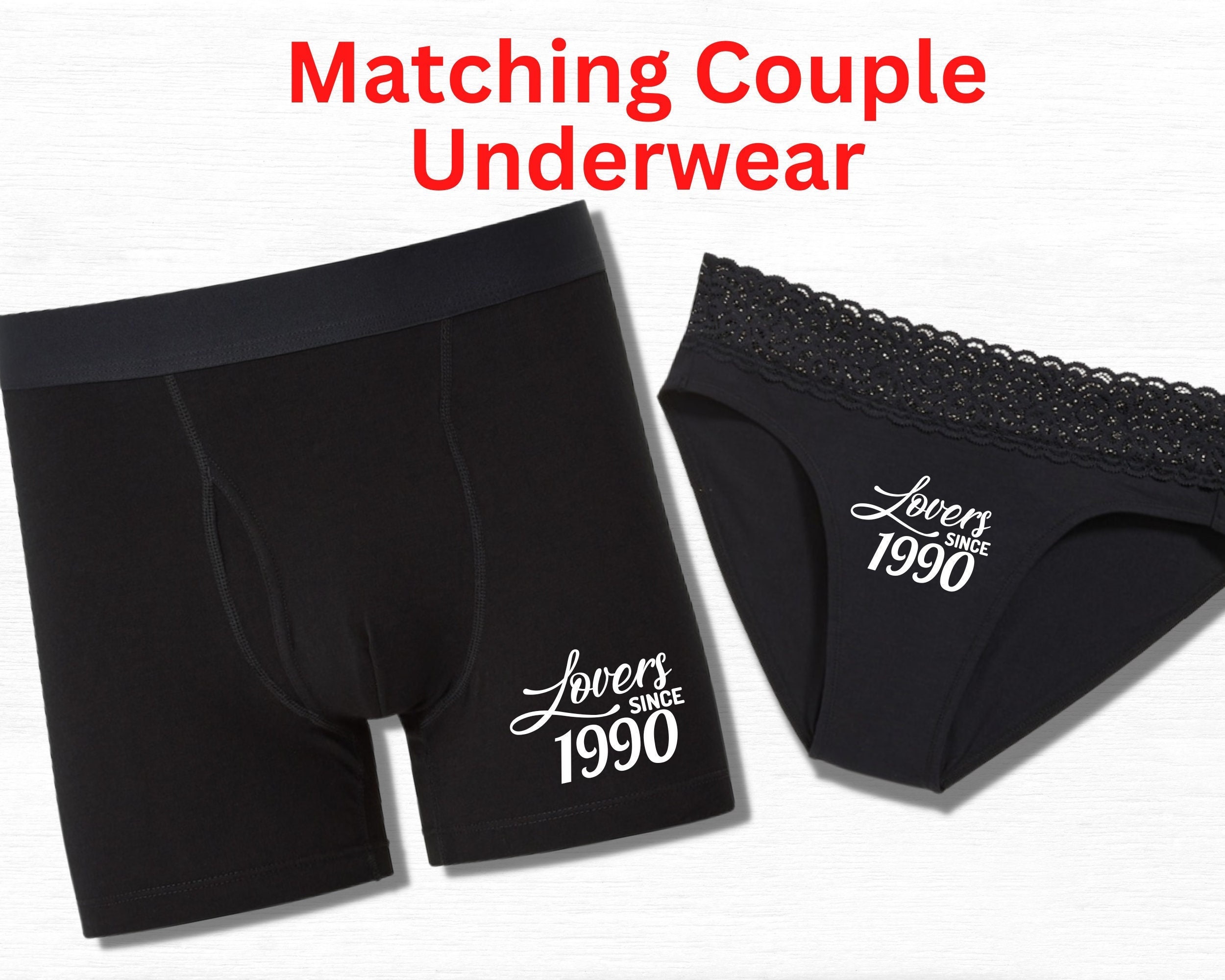 Mr and Mrs Underwear 