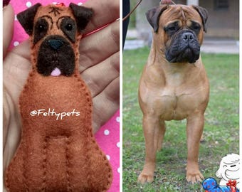 bullmastiff stuffed animal