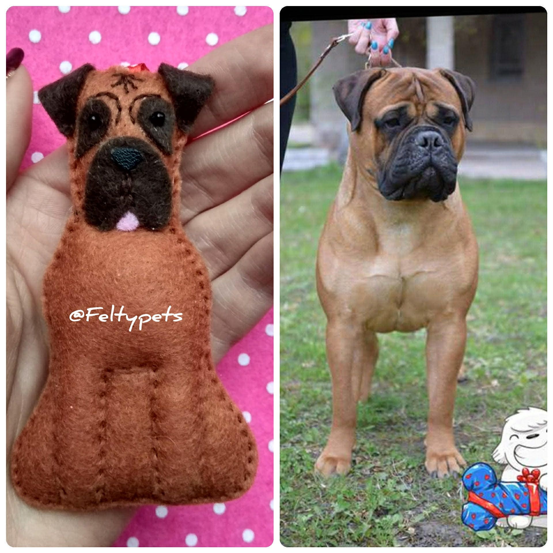 bullmastiff stuffed animal
