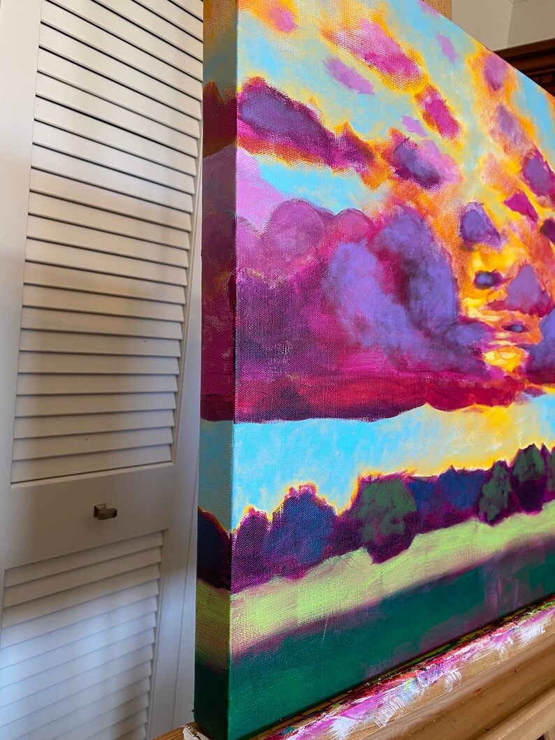 Texas Sunset No.2 Etsy