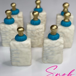 Custom Baby Bottle Rice Krispies Treats