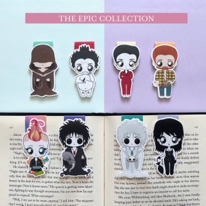 The Sandman Endless Epic Collection Magnetic Bookmark Gift Set: Dream, Daniel, Death, Desire, Despair, Destiny, Destruction, and Delirium image 1