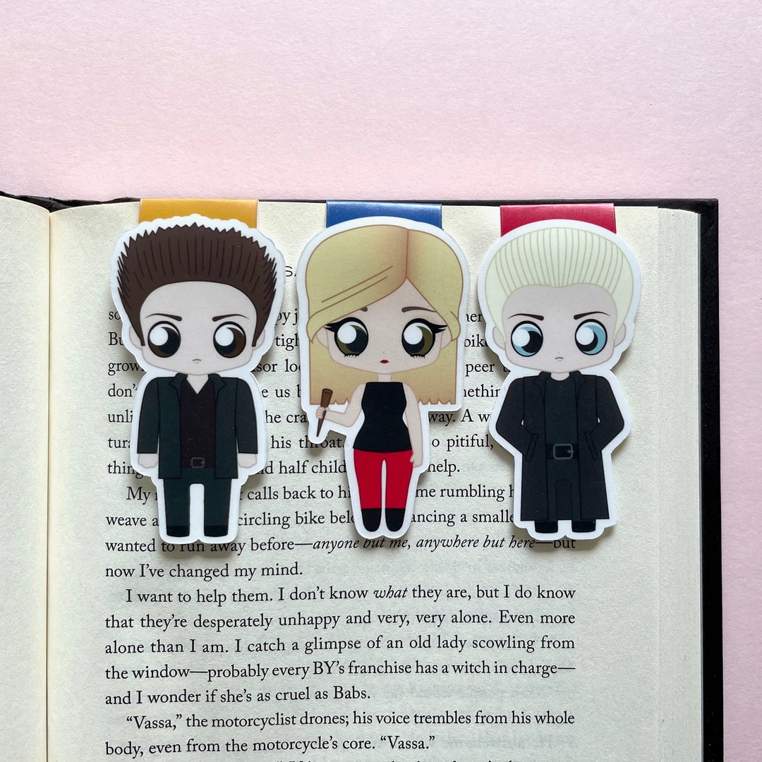 Buffy the Vampire Slayer Magnetic Bookmark Trio, Featuring Buffy, Angel ...