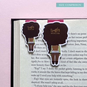 Viv and Tandri Magnetic Bookmark Set inspired by Legends & Lattes: Cute Fanart Bookmarks inspired by an Orc, Succubus, and their Coffee Shop image 7