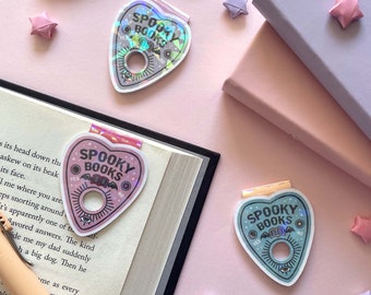 Spooky Stories Magnetic Bookmarks - Ghost Stories | Bookish Gifts | Pastel Goth | Creepy Cute | Horror Fans | Book Lovers | Haunted Books