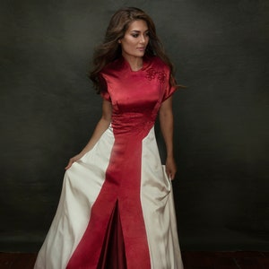 Chinese Cheongsam, Modern Cheongsam, Silk Cheongsam, Qipao Dress, Chinese Wedding Dress, Silk Wedding Dress, Red Wedding Dress, Modern Qipao