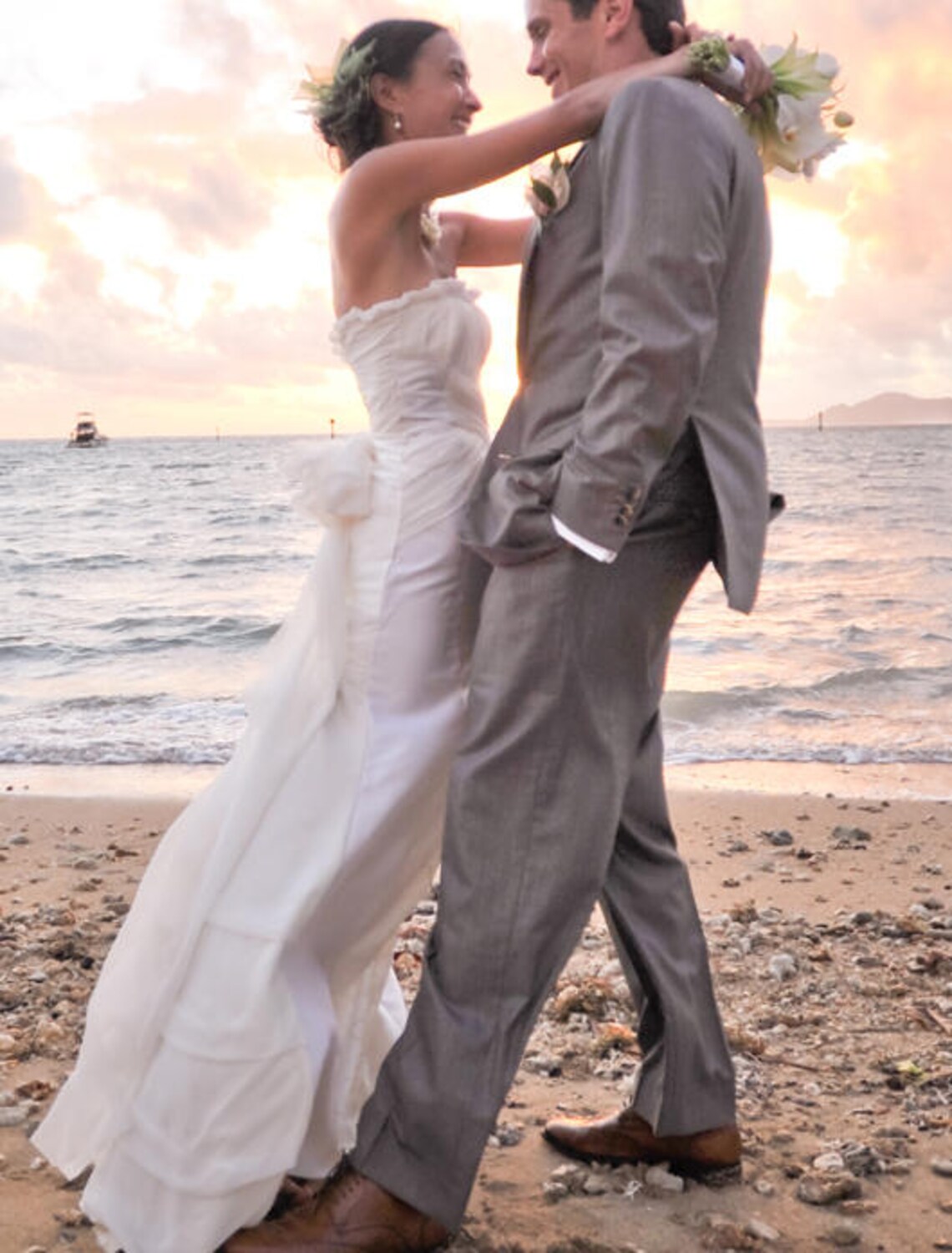 Silk Wedding Dress Simple Wedding Dress Beach Bridal Gown - Etsy