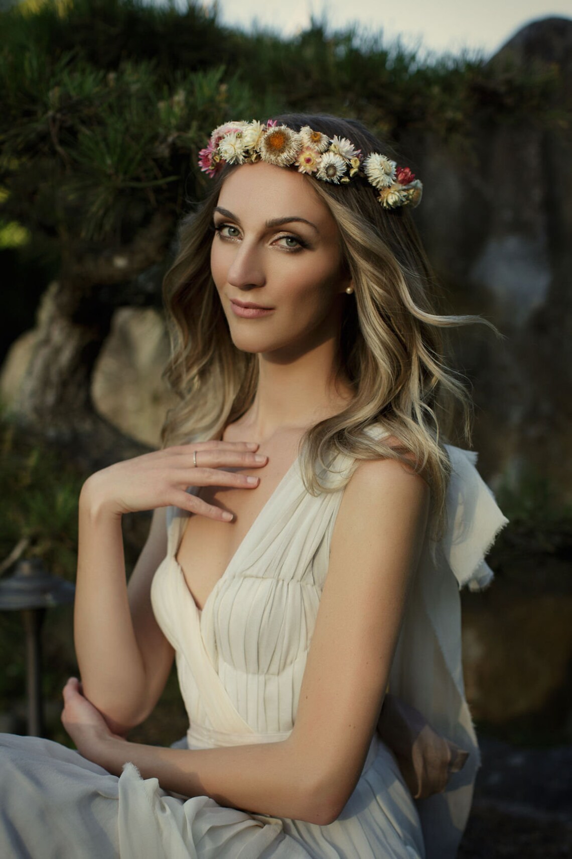 Robe de mariée Ombre Robe de mariée mousseline de soie Robe Etsy