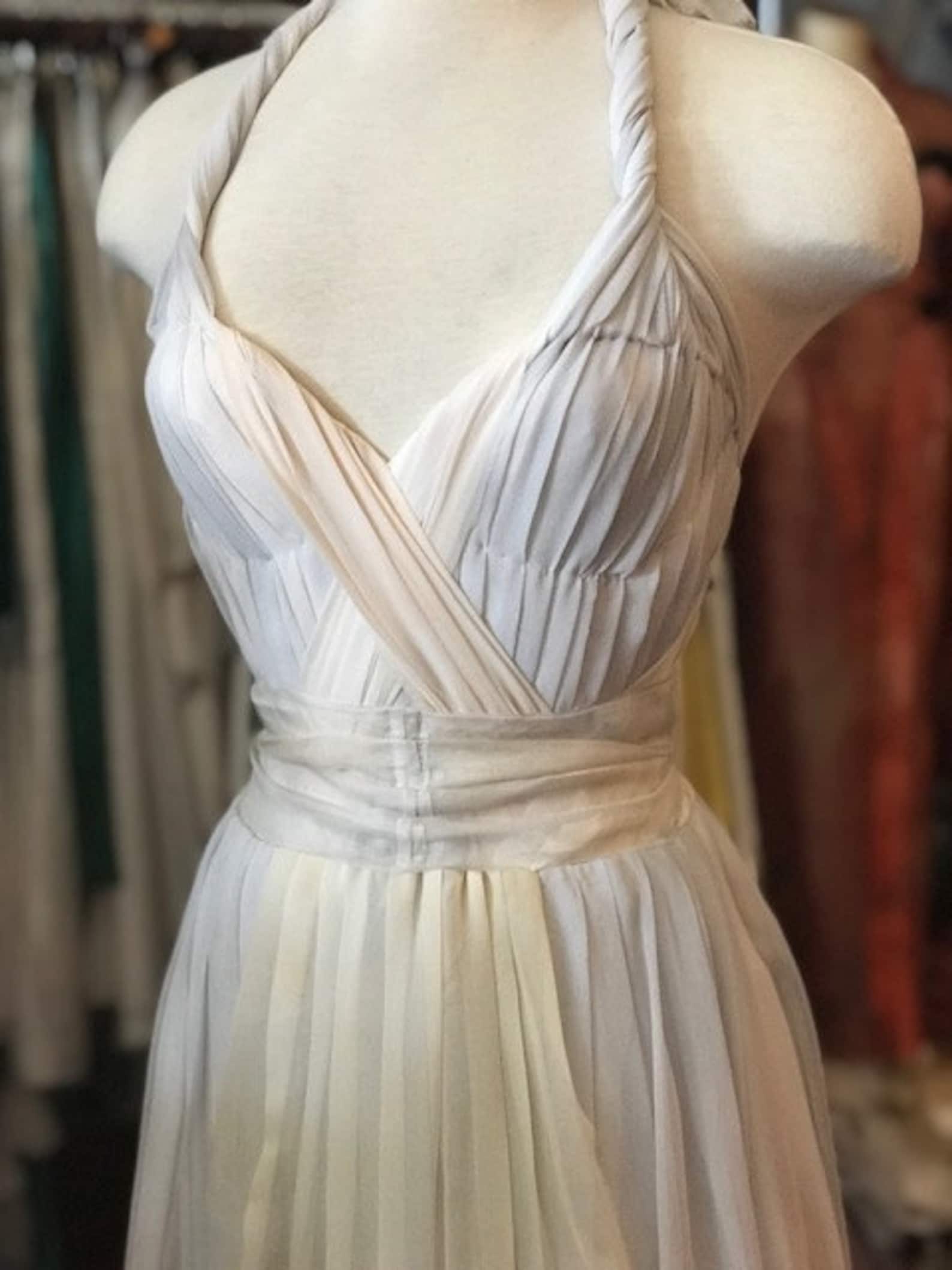 Ombre Wedding Dress Sunset Wedding Dress Stretch Silk | Etsy