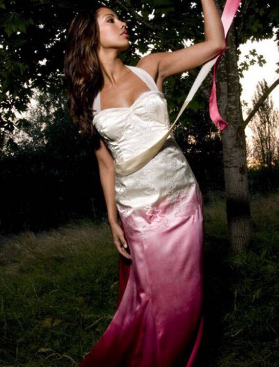 raspberry dress for wedding