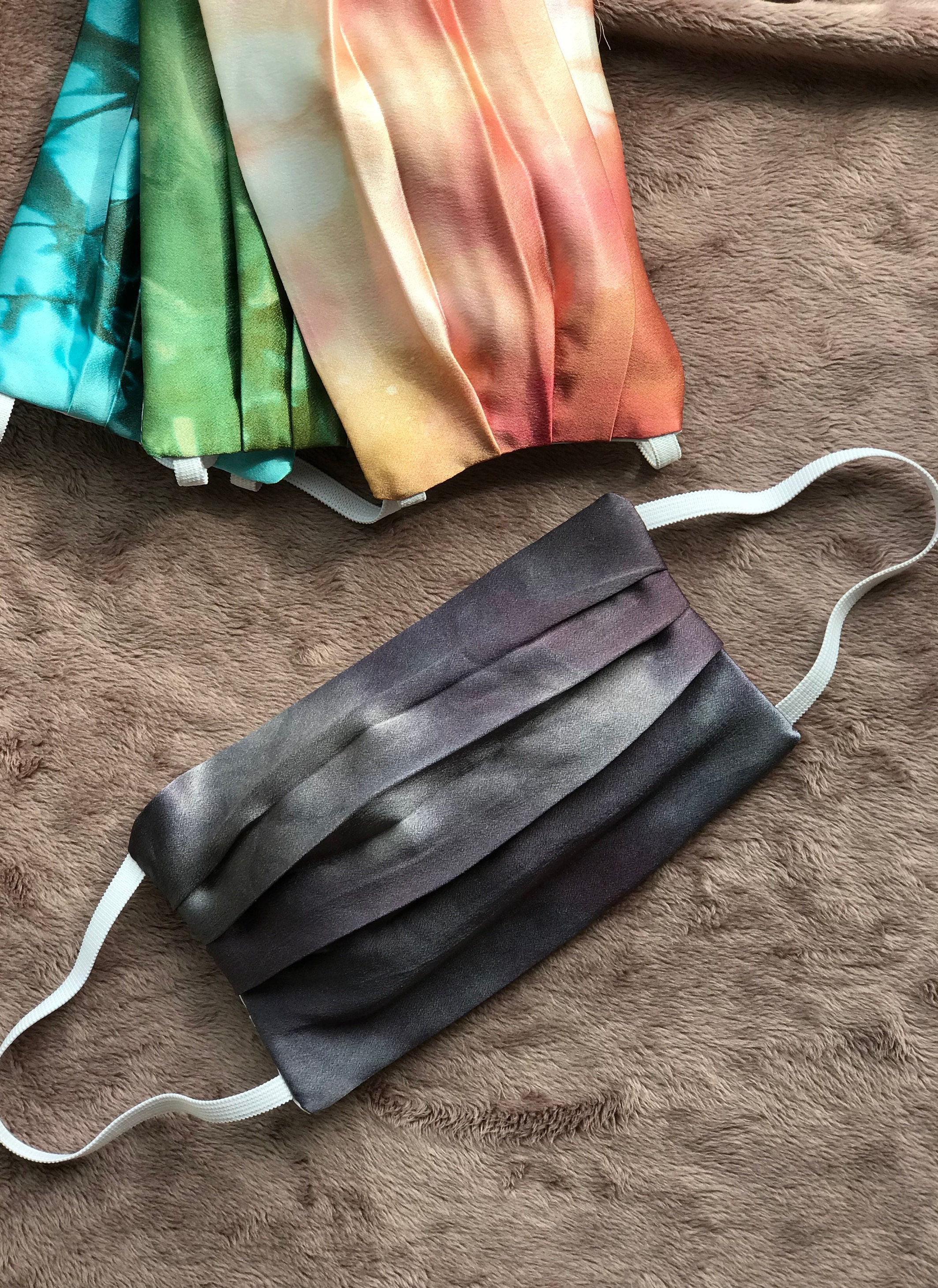 Natural Silk Face Mask, 100% Silk Washable and Reusable Mask