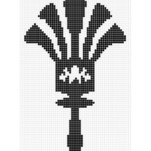 Water Crown Graphghan Pattern