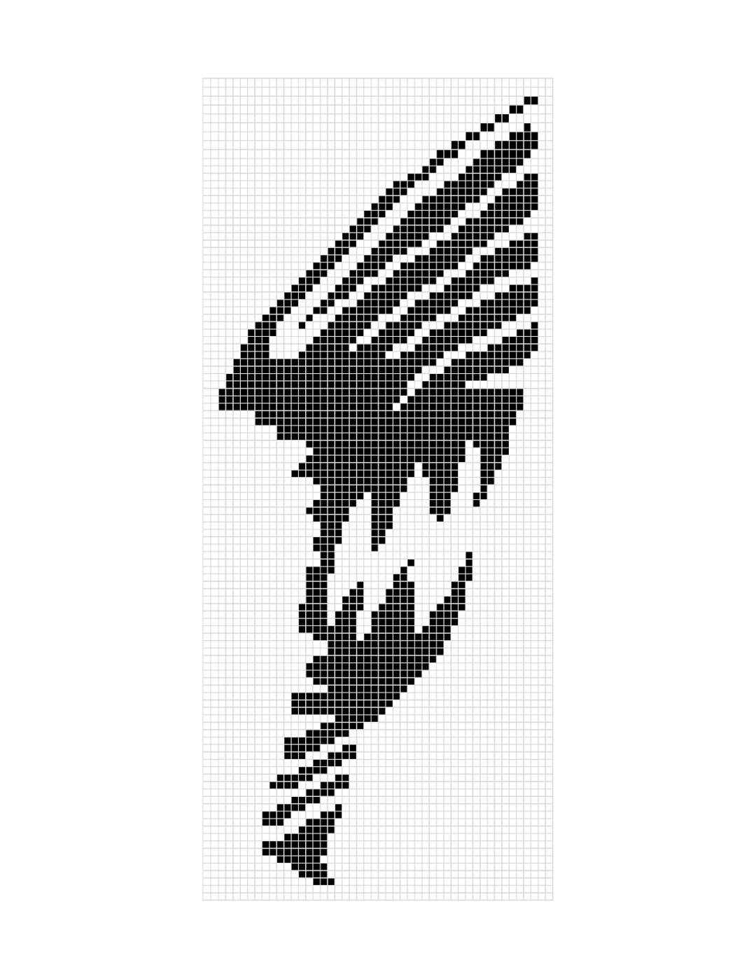 Tree Graphghan Patterns Twister Graphghan Pattern - Etsy