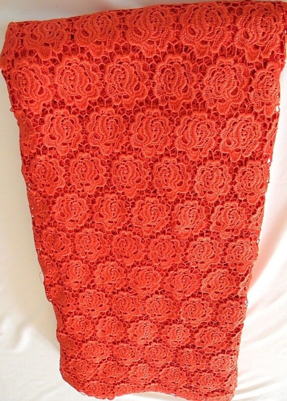 Tissu dentelle guipure dentelle tissu africaine / / / nigérian cordon dentelle / Africain mariage dentelle dentelle/Guipure cordon rouge motif Floral / 5Yards /G009 8af151 Tissu dentelle guipure dentelle tissu africaine / / / nigérian cordon dentelle / Africain mariage dentelle dentelle/Guipure cordon rouge motif Floral / 5Yards /G009 8af151