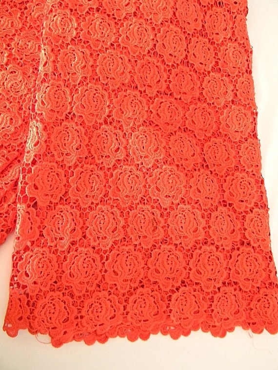 Tissu dentelle guipure dentelle tissu africaine / / / nigérian cordon dentelle / Africain mariage dentelle dentelle/Guipure cordon rouge motif Floral / 5Yards /G009 8af151 Tissu dentelle guipure dentelle tissu africaine / / / nigérian cordon dentelle / Africain mariage dentelle dentelle/Guipure cordon rouge motif Floral / 5Yards /G009 8af151