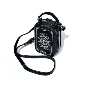 Tarot Moon Bag | Witchy Purse | Goth | Crossbody Bags for women small