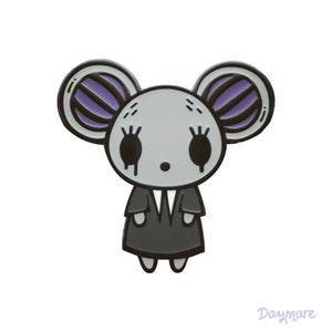 Monday the Sad Mouse Enamel Pin