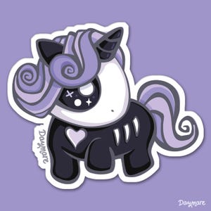 Sticker vinyle Lucid the Skelecorn