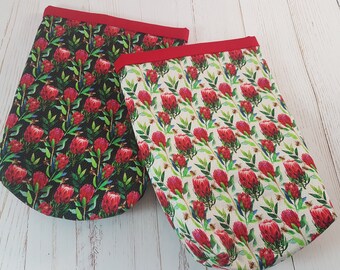 Car tidy, tote bag, rubbish bin, car bin, storage bin, waratah theme, washable, new strap design, free shipping