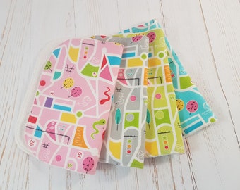Baby wipes baby wash cloth face washer kids washcloth reusable cotton toweling baby girl gift idea wipes cute fabric facewasher