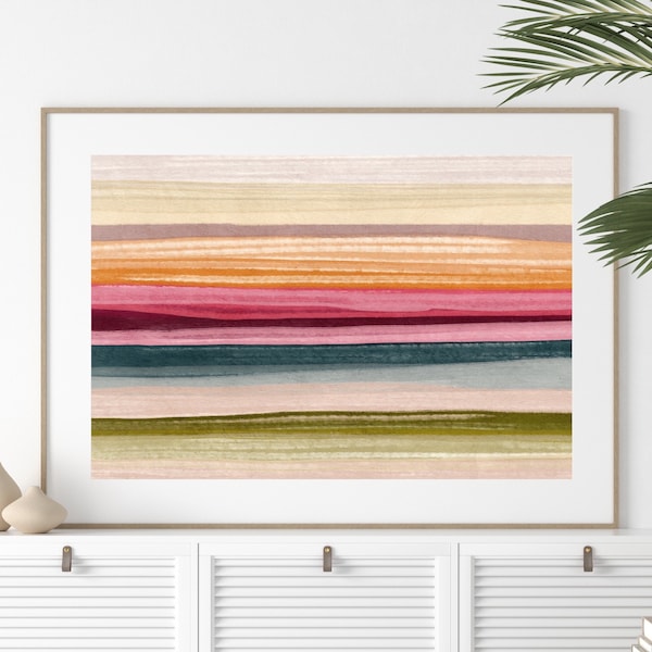 Colorful Wall Art Etsy