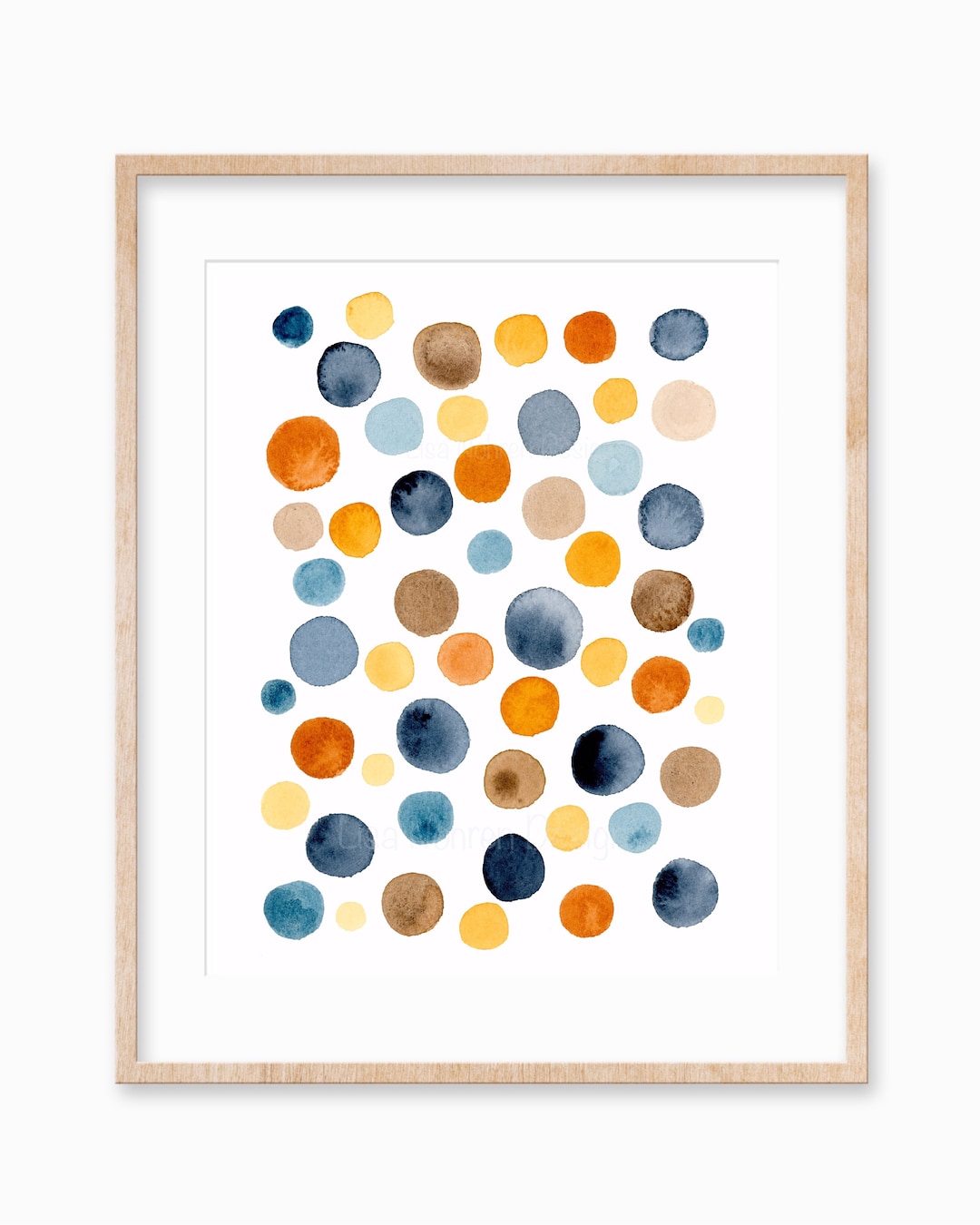 Colorful Watercolor Abstract Art Printable Watercolor Wall Art Modern ...