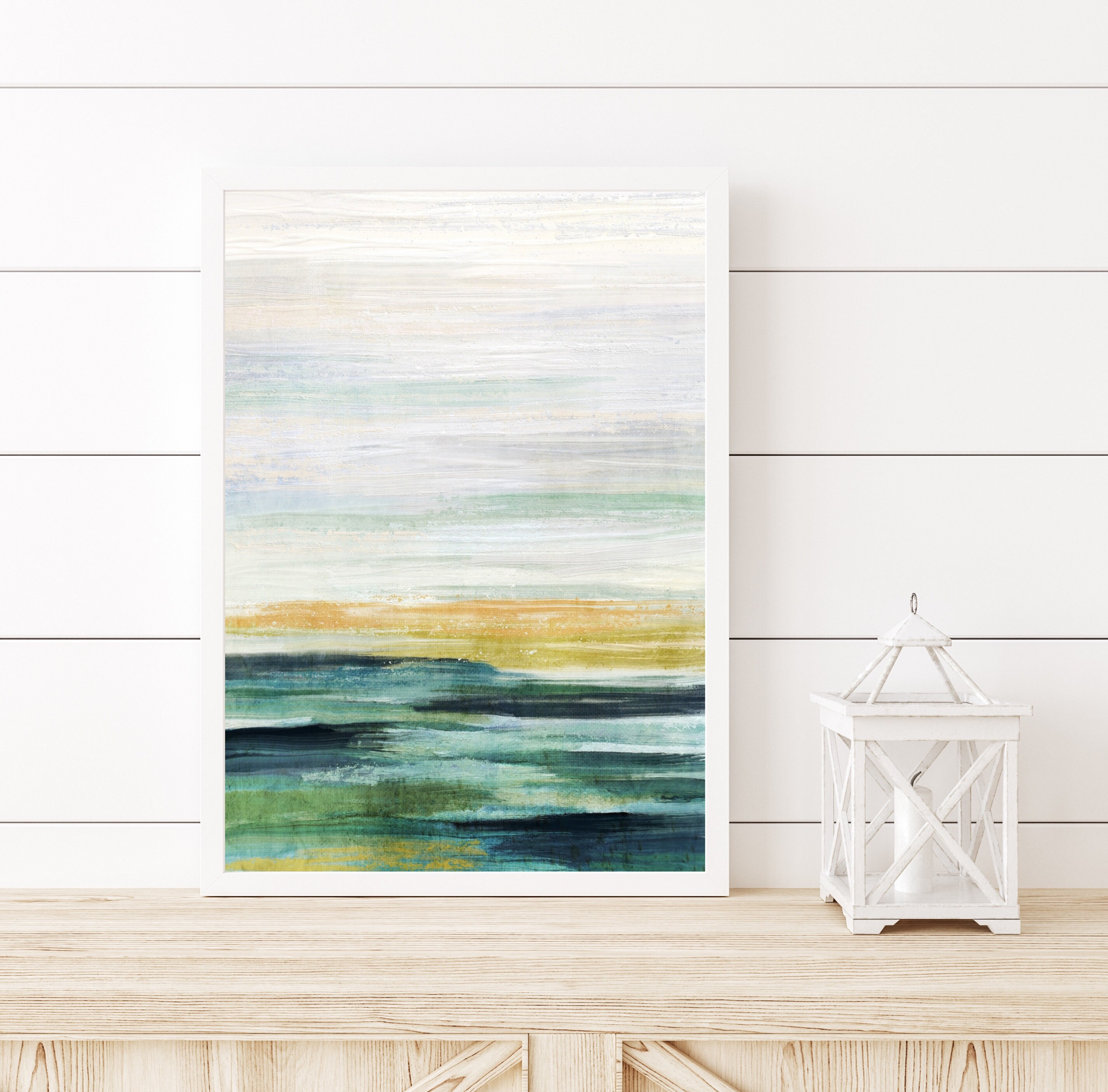 Abstract Landscape Art Printable Wall Art Painting | Etsy