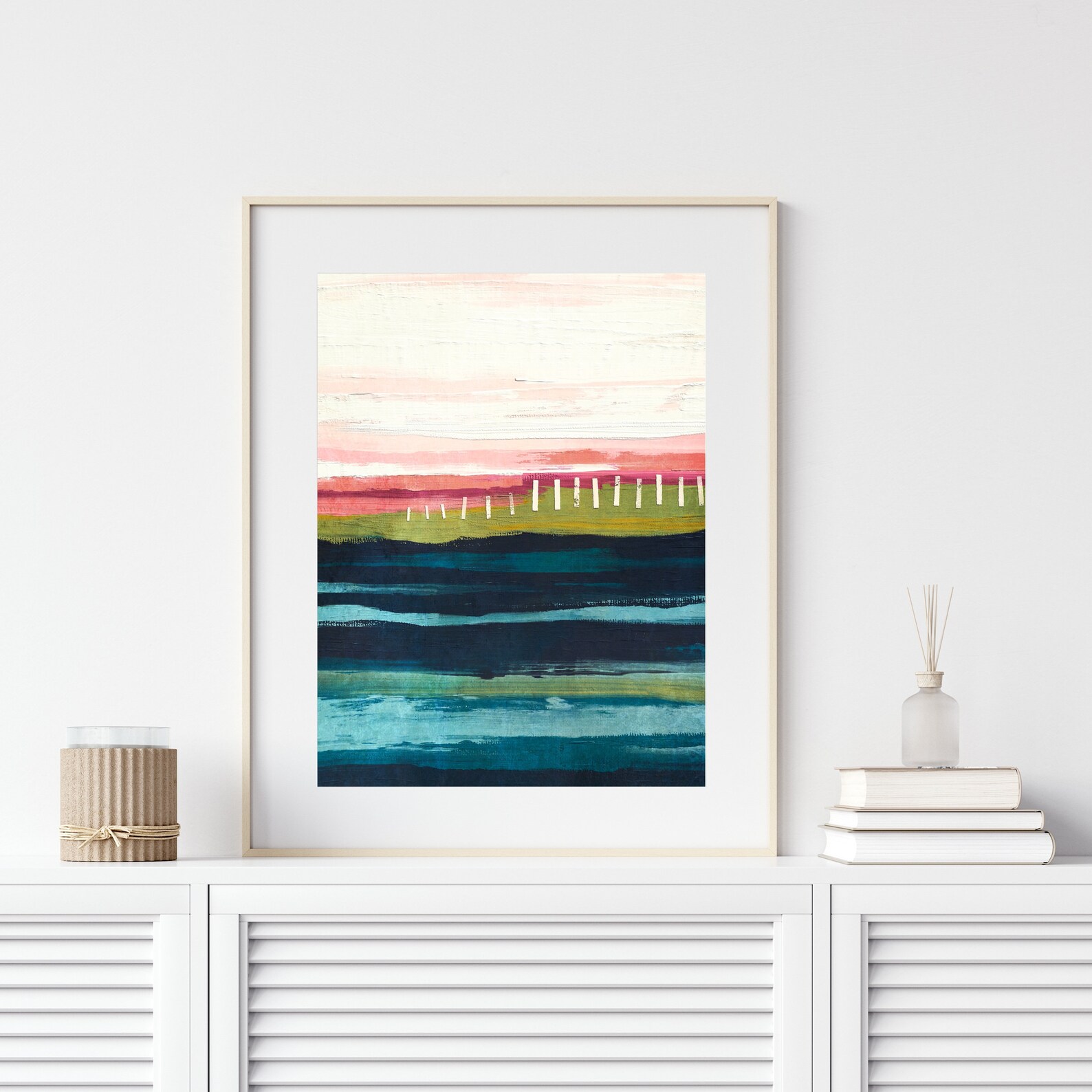 Colorful Abstract Art Printable Wall Art Painting Downloadable - Etsy