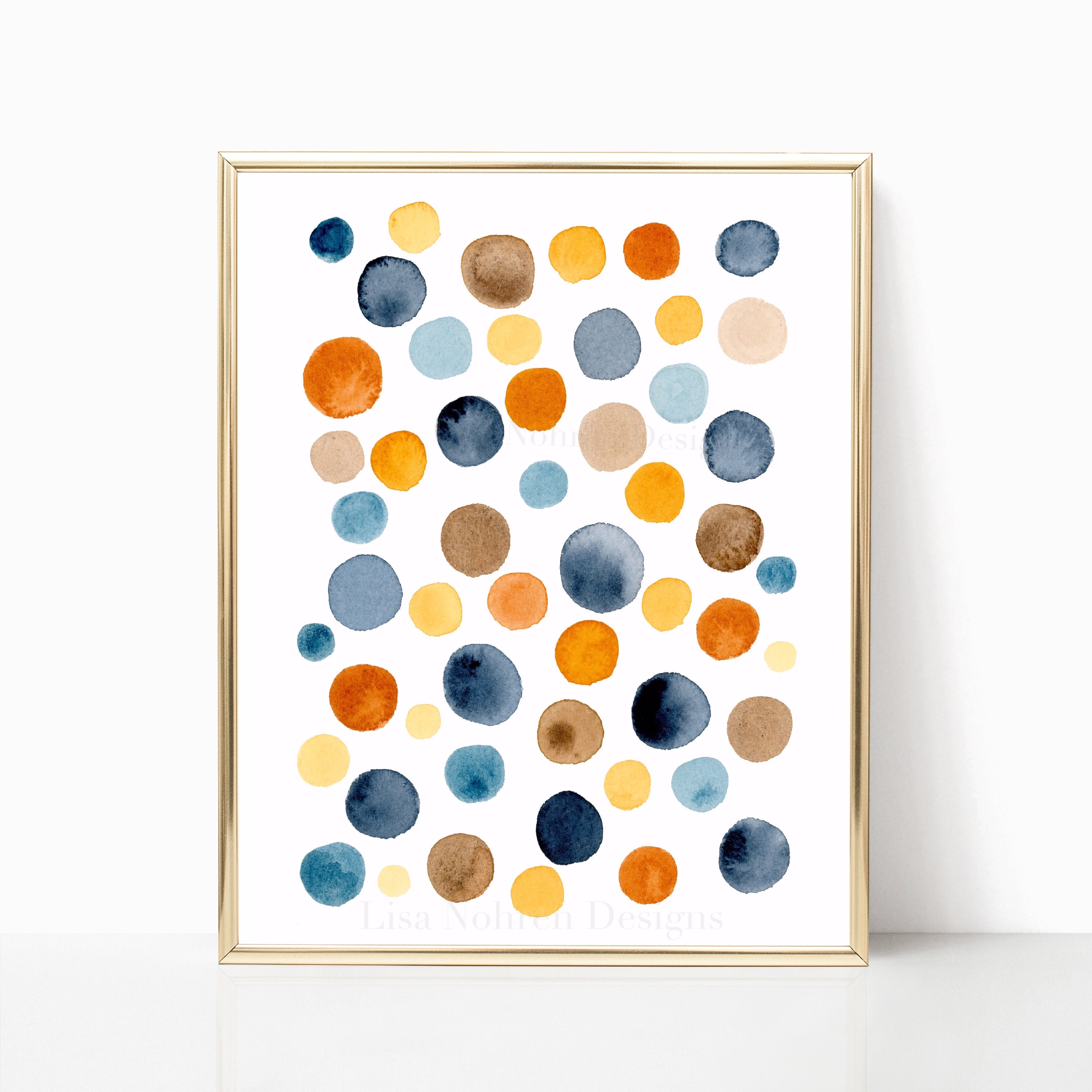 Colorful Watercolor Abstract Art Printable Watercolor Wall Art - Etsy