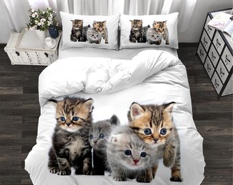 twin cat bed