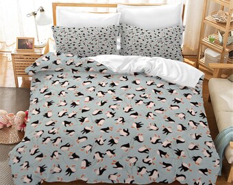Penguin Duvet Cover Etsy
