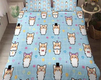 Corgi Bed Cover Etsy