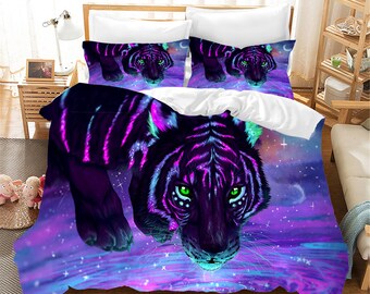 Tiger Duvet Cover Etsy