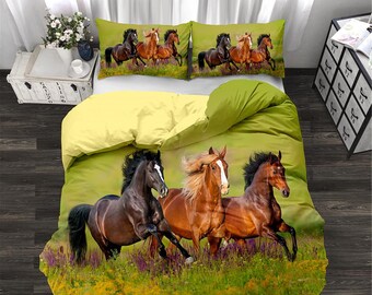 children's horse bedding sets