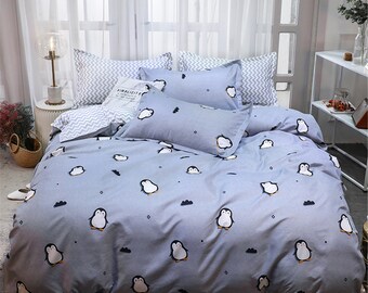 Penguin Duvet Cover Etsy